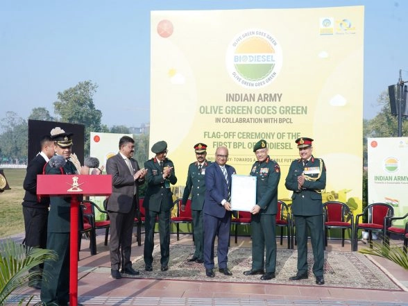 India News | Army Introduces Bio-diesel into Fuel Supply Chain, Major Step Towards Green Logistics