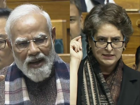 India News | PM Modi Highlights Role of Vande Mataram in Freedom Struggle; BJP, Opposition Take Digs at Each Other During Lok Sabha Debate