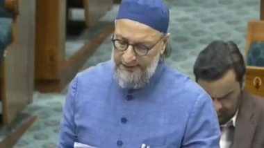 India News | How Can Any Citizen Be Compelled to Worship Any God or Deity?: Asaduddin Owaisi on Lok Sabha's Special Discussion on 150 Years of Vande Mataram
