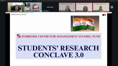 Business News | SCMS Pune Successfully Hosts Global Student Research Conclave 3.0, Highlighting AI's Role in Society
