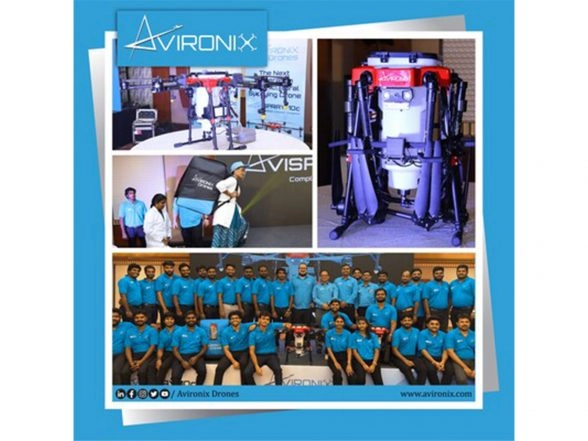 Business News | AvironiX Unveils AviSpray-10c, a Backpack-Sized Agricultural Spraying Drone for India's Precision Farming Sector