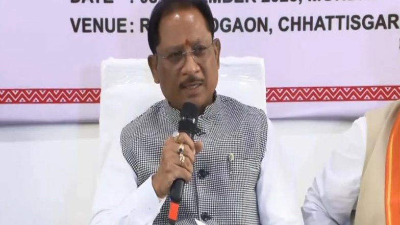 India News | Chhattisgarh CM Vishnu Deo Sai Lauds Security Forces, Says Naxalism Nearing Its End
