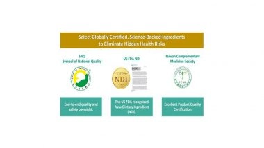 Business News | Greenyn Biotechnology Launches Insumate® McIRBP-19 Bitter Melon Peptide, Targeting the Billion-Dollar Health Supplement Market