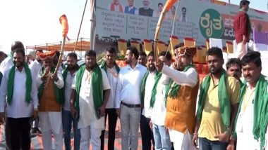 India News | BJP MLAs Protest Against Karnataka Govt in Suvarna Soudha