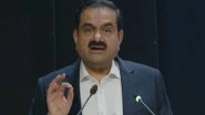 Business News | We Are on Track to Set a Global Benchmark in Energy Transition, Says Gautam Adani at IIT Dhanbad