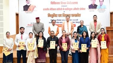 India News | Uttarakhand CM Dhami Distributes Appointment Letters to 142 Assistant Professors in Dehradun
