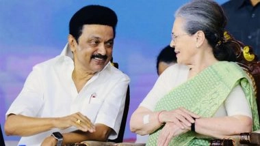 India News | MK Stalin Extends Birthday Wishes to Sonia Gandhi, Praises Her 'sacrifice' and 'selfless Public Journey'