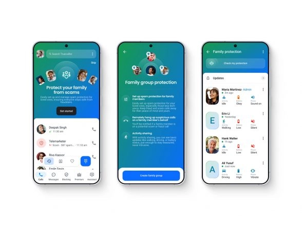 Business News | Truecaller Launches Family Protection to Protect The Whole Family from Phone Scams