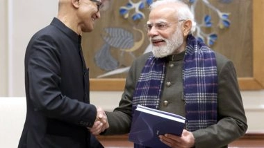 World News | Microsoft's USD 17.5 Billion Push Signals India's Leap into New AI Era