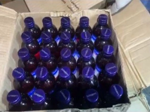 India News | Varanasi Police Seize 30,000 Bottles of Banned Codeine Syrup Worth Rs 60 Lakh; 2 Held