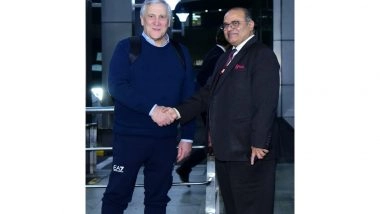 World News | Italy's Deputy PM Antonio Tajani Arrives in New Delhi for Second India Visit of 2025