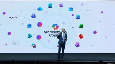 Business News | Satya Nadella Praises India Stack, Says Rate of Technology Diffusion is the Winner in AI Era