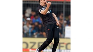 Sports News | Kiwi Seamer Blair Tickner Stretchered off After Shoulder Injury on Day 1 in 2nd Test Against West Indies