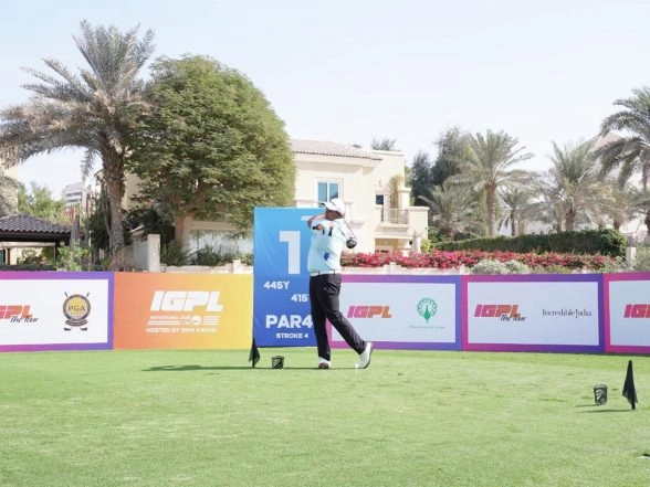 Sports News | Ganapathy Leads Stellar Field After Day Two of IGPL UAE with Pranavi Urs in Hot Pursuit