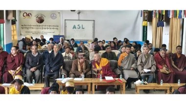 World News | Tibetan Community-in-Exile in Shimla Commemorates 36 Years of Nobel Peace Prize Award to 14th Dalai Lama