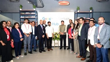 Business News | Google and Telangana Government Launch Hub for Startups in Hyderabad