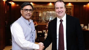 Business News | Foreign Secy Misr Meet US Trade Representative Switzer, Discussions Include Ongoing Trade Negotiations