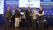 Business News | MAHE Honoured with Prestigious CII Industry-Academia Partnership Award