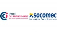 Business News | SOCOMEC and IFCCI Launch Multi-Faceted CSR Initiatives Promoting Education, Clean & Green Energy, and Zero Plastic Waste Management