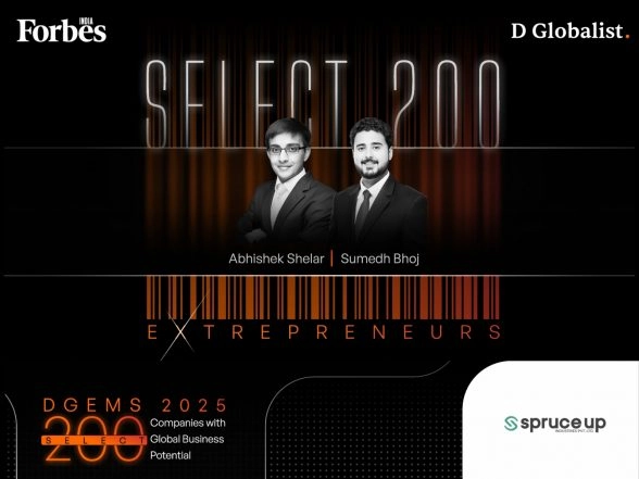 Business News | Spruce Up Industries Joins Forbes India DGEMS 2025 Select 200, Proving Indian Tech Works Globally