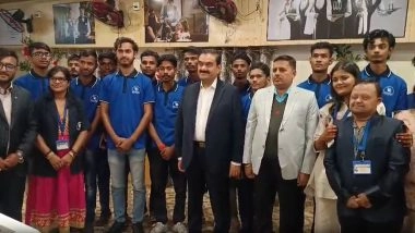 India News | Gautam Adani Interacts with Differently-abled Children in Dhanbad School, Inaugurates New Udan Cafe