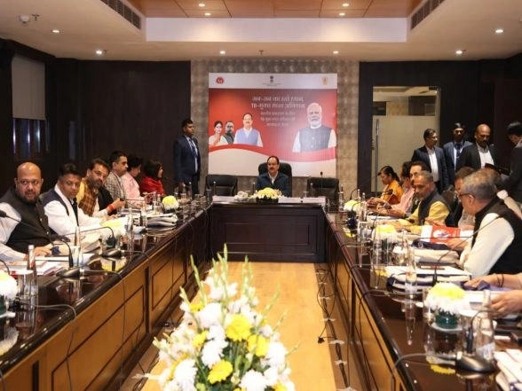 India News | Gujarat MPs Unite for TB-Mukt Bharat: Union Health Minister JP Nadda Calls for Stronger Grassroots Action