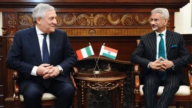 World News |  Jaishankar Reviews Strategic Ties with Italy; Highlights Defence, Tech & Innovation