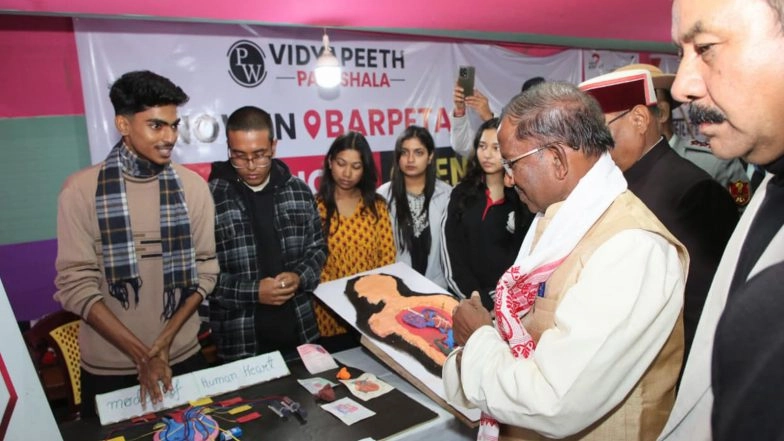 India News | Assam Governor Acharya Attends Closing Ceremony of 4th National Barpeta Book and Science Fair