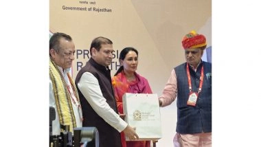 Business News | Cultural Activist Sundeep Bhutoria Calls for Social Investment Policy for Non-resident Rajasthanis at Pravasi Rajasthan Divas 2025 in Jaipur