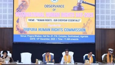 India News | Strengthening Human Rights Requires Strong Democratic Pillars: Tripura CM Manik Saha