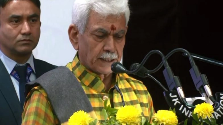 India News | J-K: Governor Manoj Sinha Gives Appointment Letters to NOKs of Terrorist Attacks