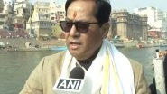 Business News | Green Voyage: India's 1st Hydrogen Fuel Cell Vessel Launched in Varanasi, Sarbananda Sonowal Flags off Maiden Run