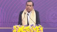 Business News | India Must Become Self-reliant in Critical Technologies and Industries: Reliance Industries Chairman Mukesh Ambani