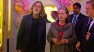 World News | Sonia Gandhi Visits Russian Artist Nikas Safronov's 'Dream Vision' Exhibition in Delhi