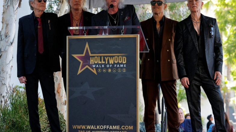 Entertainment News | Legendary Rock Band Def Leppard to Perform in India in March 2026
