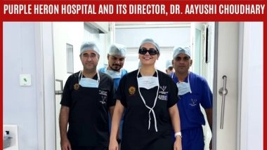 Business News | Viral Clip Brings Increased Visibility to Purple Heron Hospital and Its Director, Dr. Aayushi Choudhary