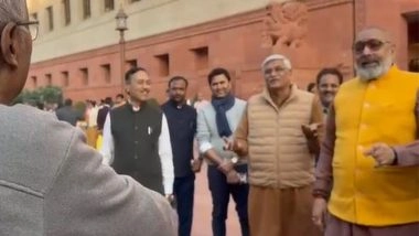 India News | Anurag Thakur Accuses TMC MP of Vaping in House; Union Ministers Disagree with Saugata Roy