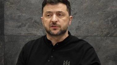 World News | Ukraine Claims Drone Strike in Caspian Sea Even as Zelenskyy Asks Europe for More Support