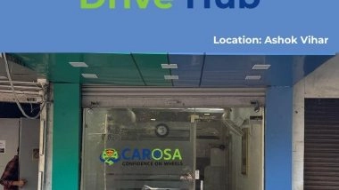 Business News | Carosa Pre-Launches Its Website and Unveils Its First AI Drive Hub in Ashok Vihar, Delhi