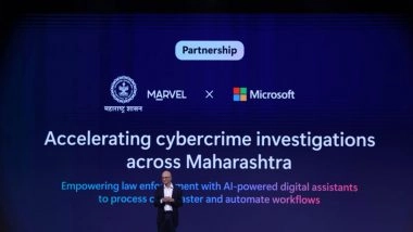 Business News | Maharashtra Becomes First State to Deploy AI Platform for Cybercrime Policing