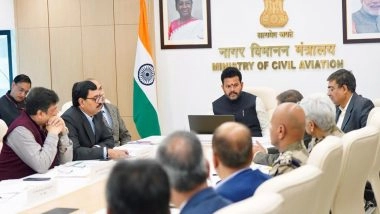 India News | Aviation Minister Chairs Review Meeting with Airlines on Preparedness for Winter Fog