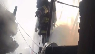 India News | Massive Fire at Hotel Bar in Bhubaneswar, No Casualties Reported