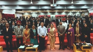 Business News | Chitkara Law School Marks Constitution Week 2025 with Insightful Events and Keynote by Justice Gyan Sudha Misra