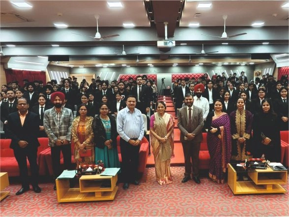 Business News | Chitkara Law School Marks Constitution Week 2025 with Insightful Events and Keynote by Justice Gyan Sudha Misra