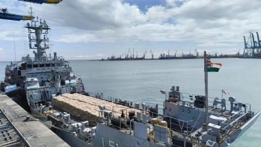 India News | Op Sagar Bandhu: India Extends Humanitarian Aid to Sri Lanka After Cyclone Ditwah, Restores Communication