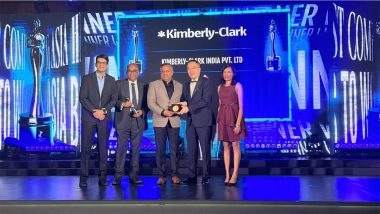 Business News | Kimberly-Clark India Honoured Among Asia's Best Employers at the HR Asia Awards 2025