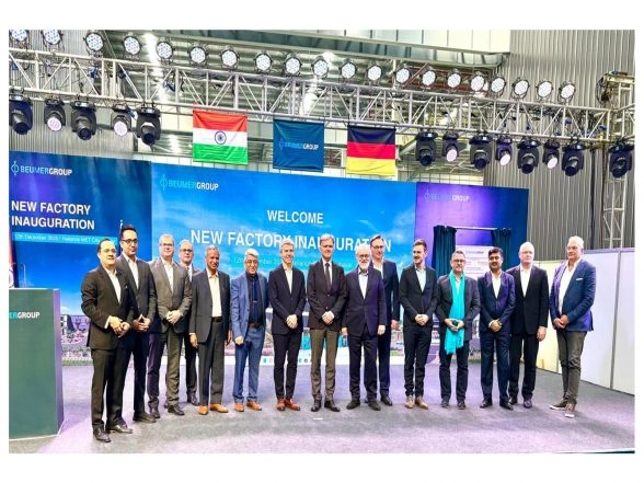 Business News | BEUMER Group Inaugurates State-of-the-art Manufacturing Facility at Reliance MET City, Haryana