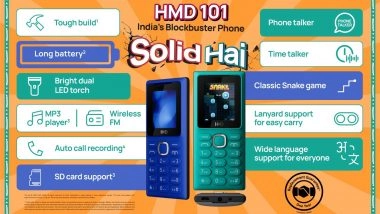 Business News | HMD Doubles Down on Affordable Featurephones Segment, Launches HMD 100 & HMD 101 to Capture Volume Leadership Crown