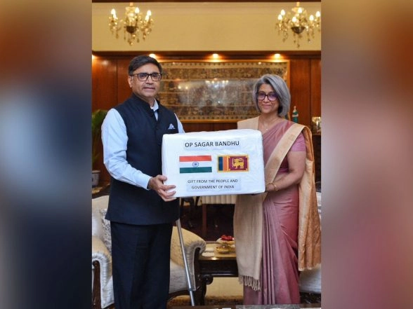 India News | Foreign Secy Vikram Misri Hands over Essential Medicines to Sri Lanka to Help with Cyclone Ditwah