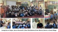 Business News | Footprints of Hope: Varun Hiremath's Shoe Distribution Drive Warms Hearts in Zirad Village